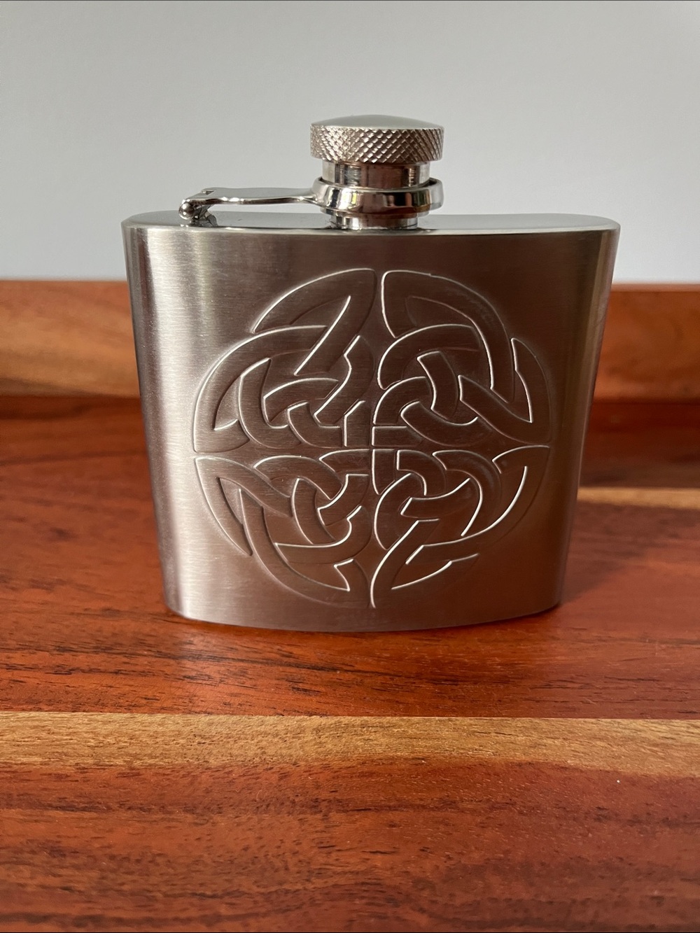 FLASK WITH CELTIC DESIGN